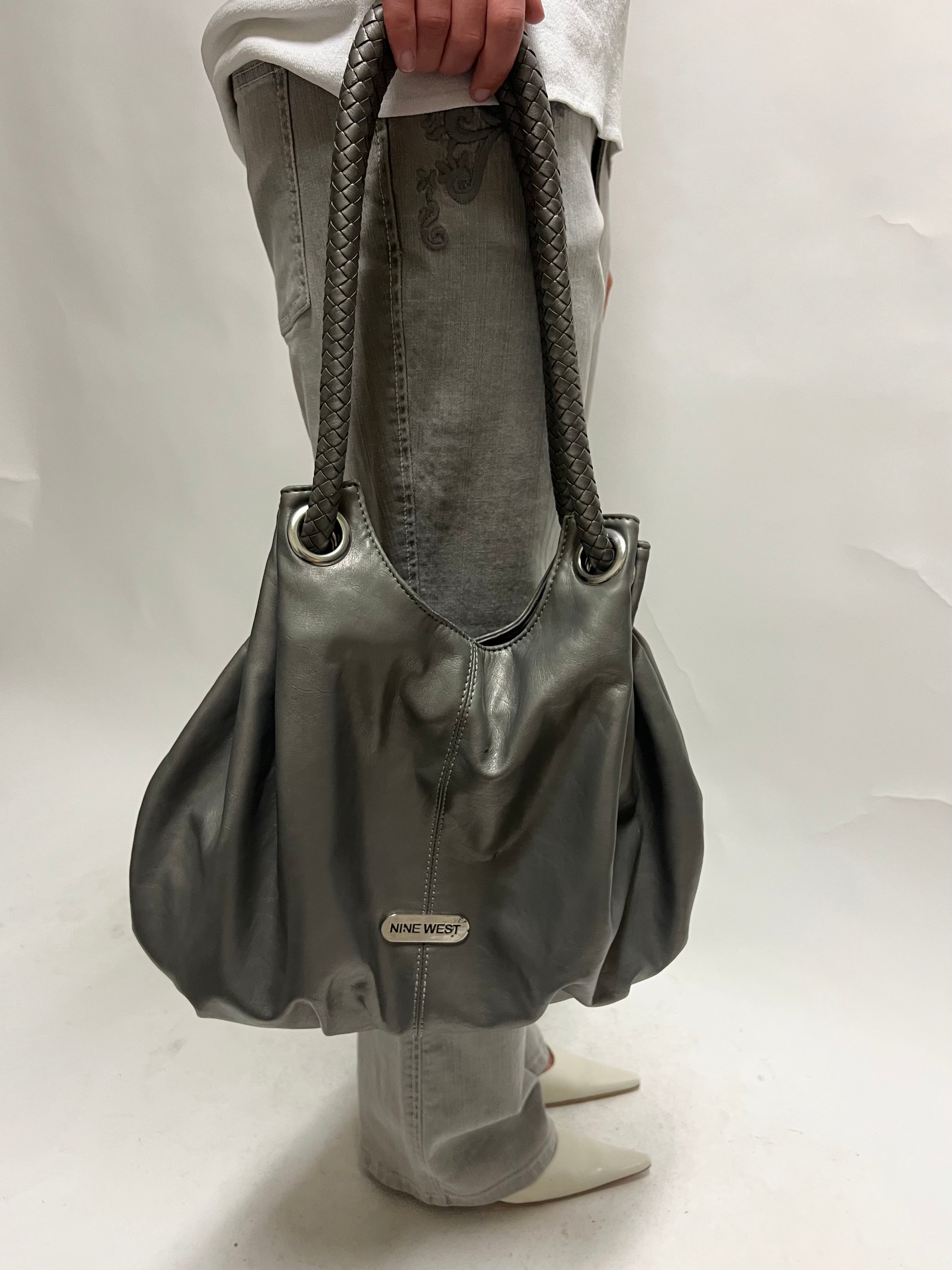 Nine West braided shoulder bag