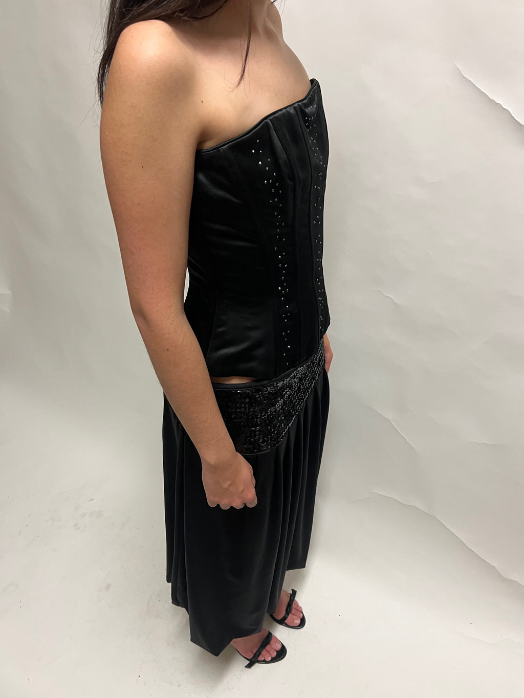 Jessica McClintock corset top