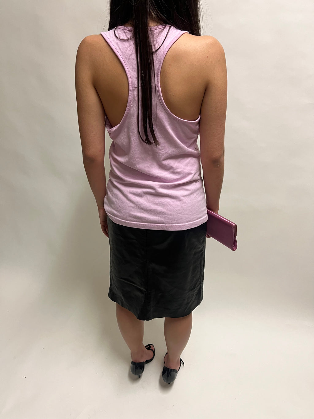 Banana Republic leather skirt