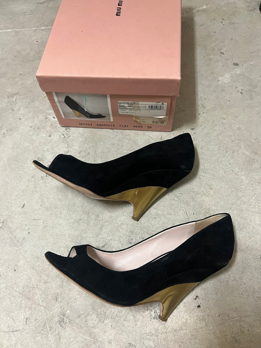 Miu Miu wedges