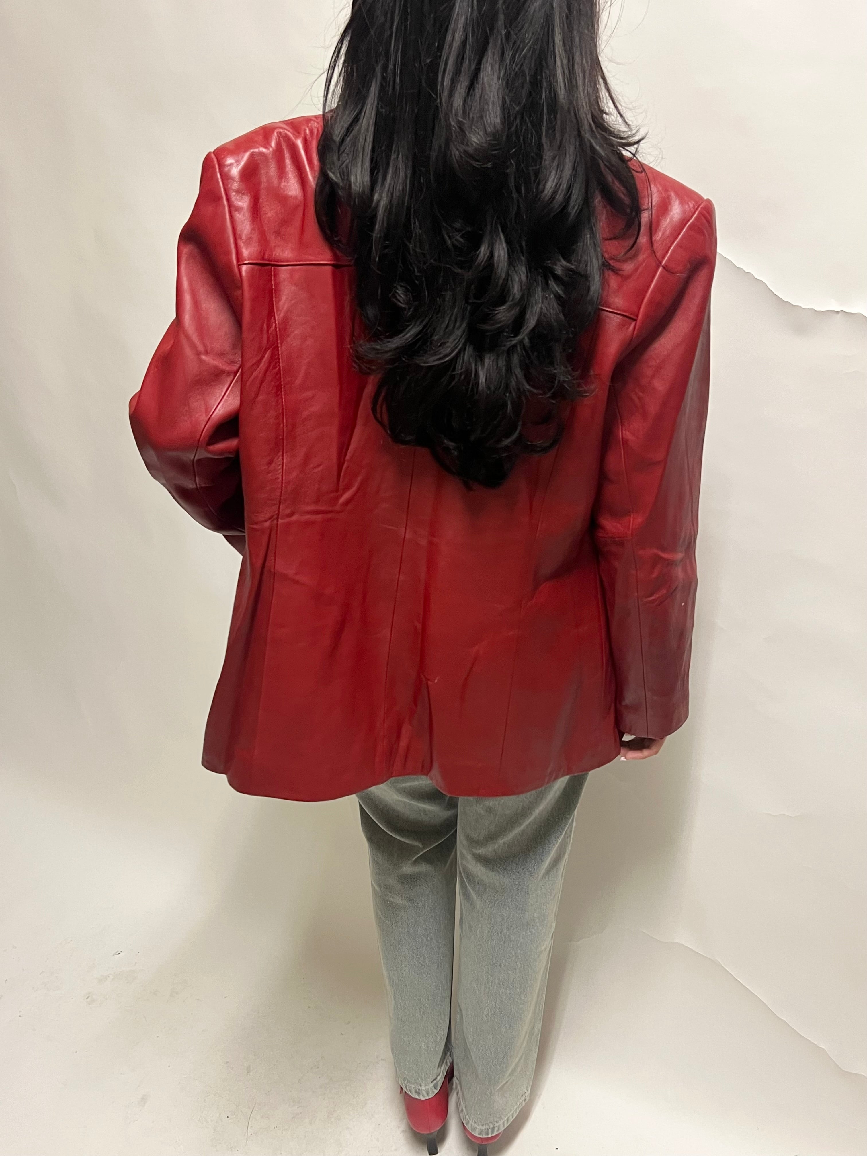 Alfani leather jacket