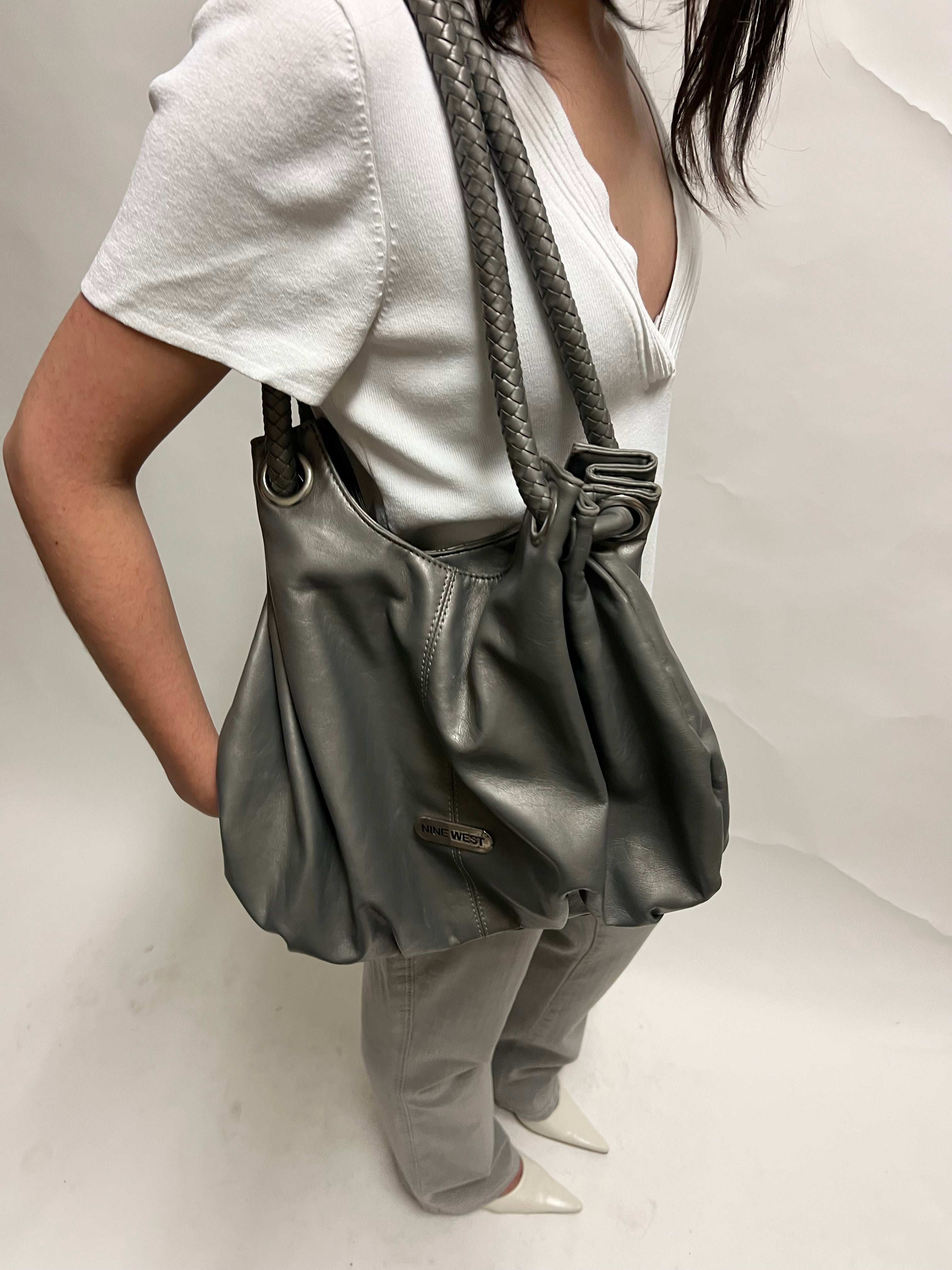 Nine West braided shoulder bag