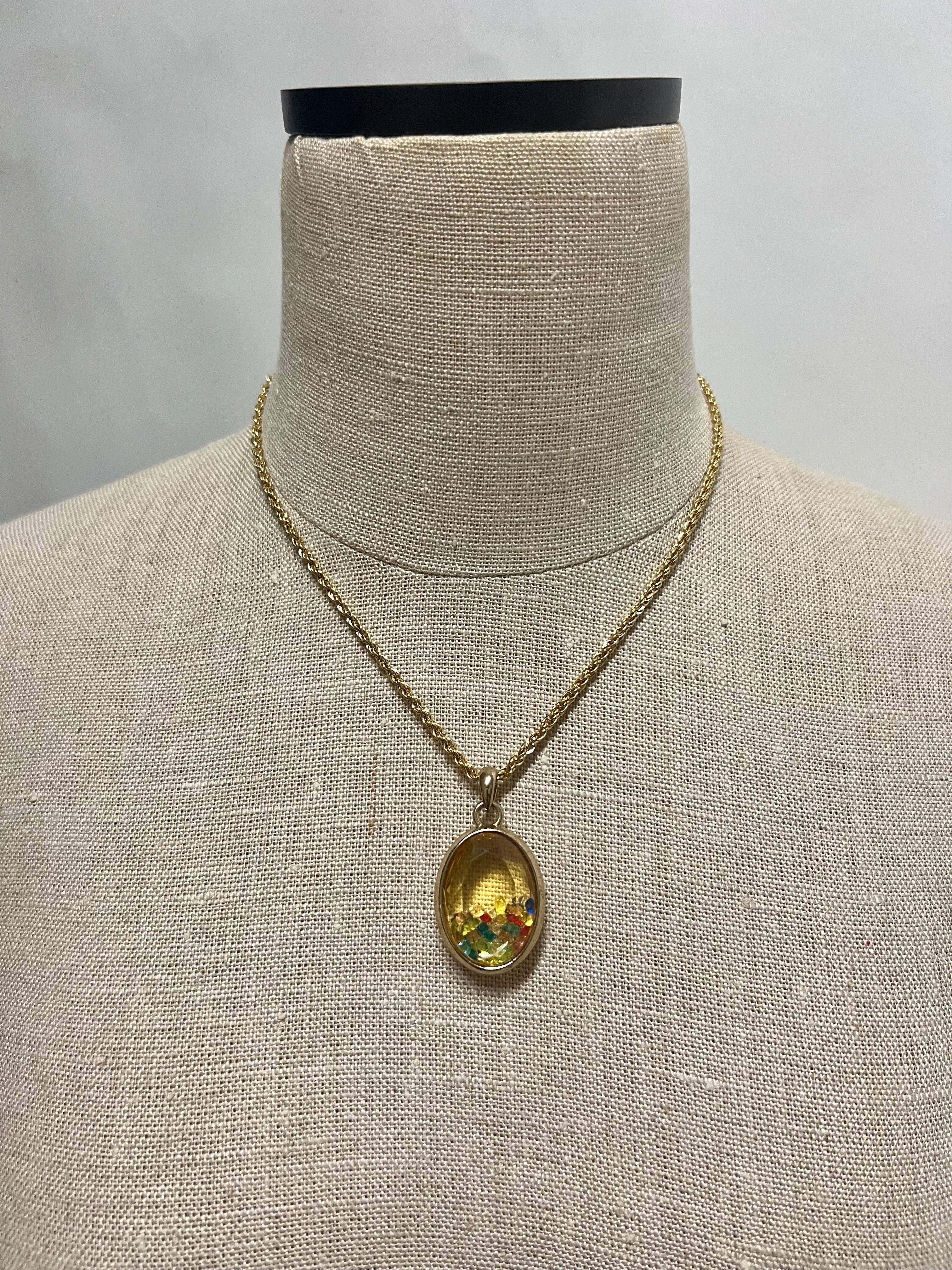 Vintage multi-color necklace